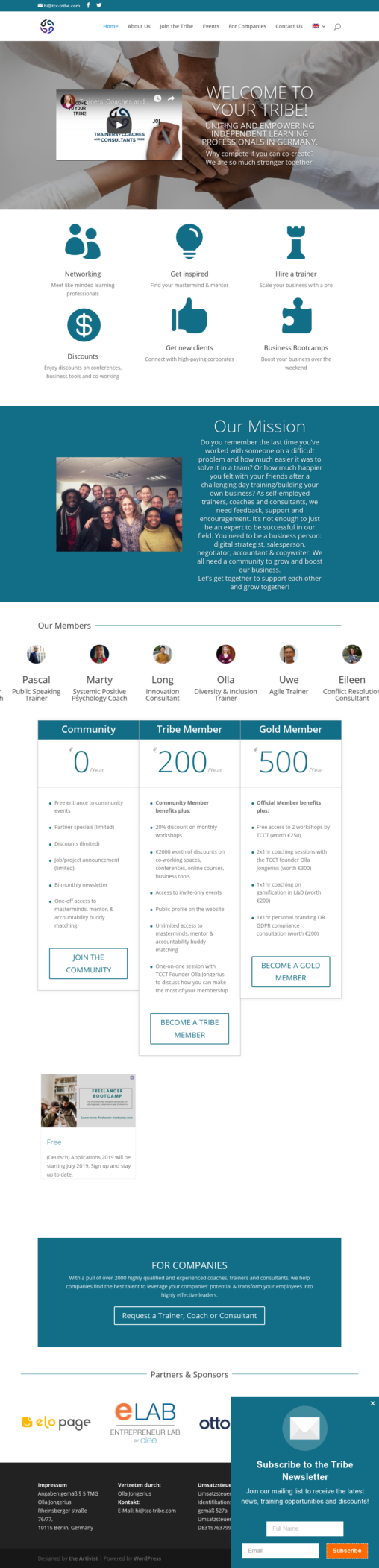 TCCT website